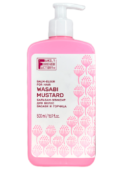 Бальзам-эликсир для волос Васаби и горчица 500мл